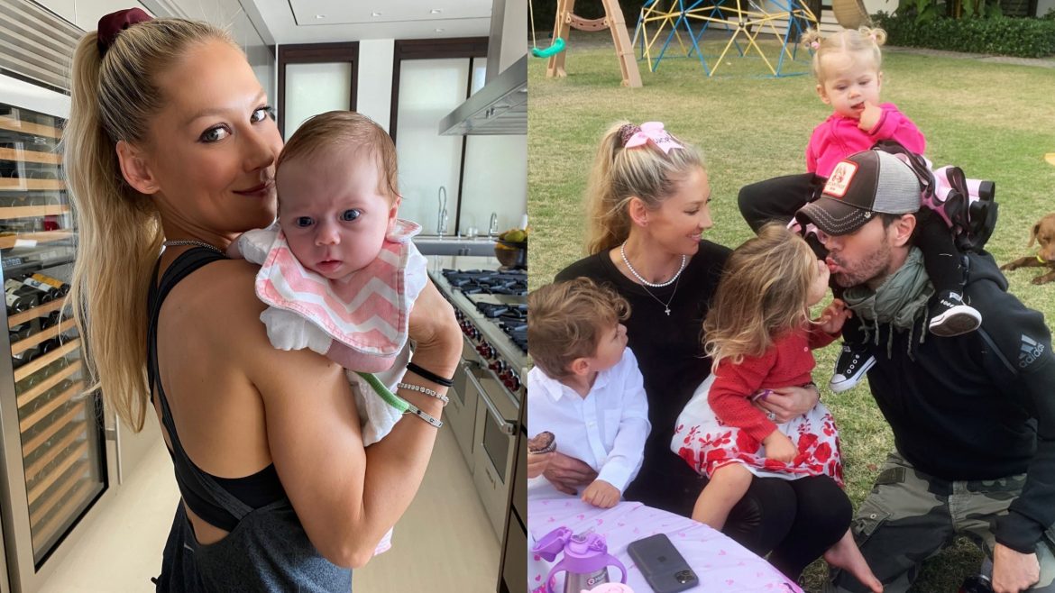 Enrique Iglesias and Anna Kournikova expecting their fourth child | Woman and Home Magazine