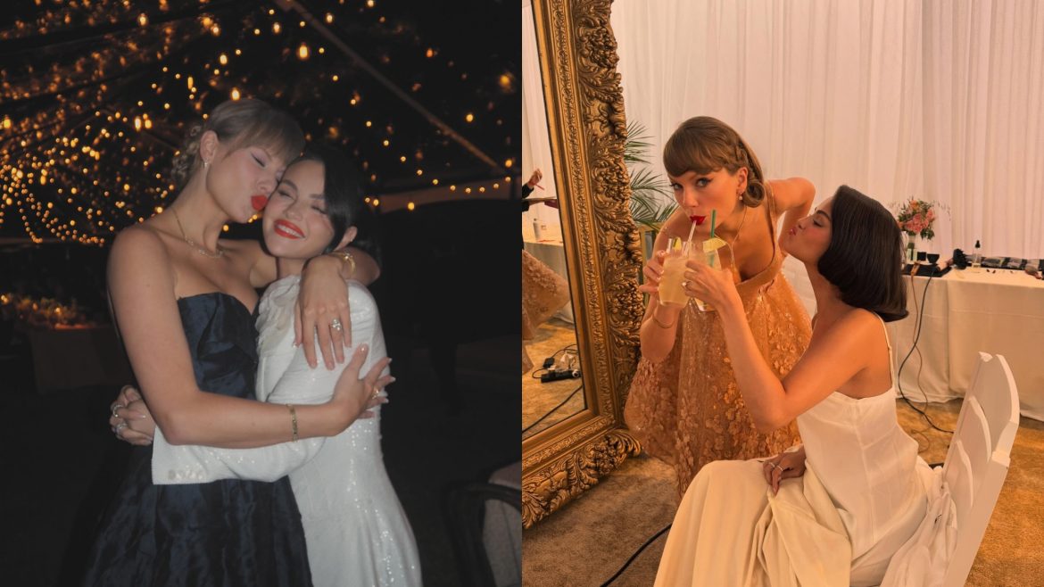 Selena Gomez shares intimate wedding moments with Taylor Swift