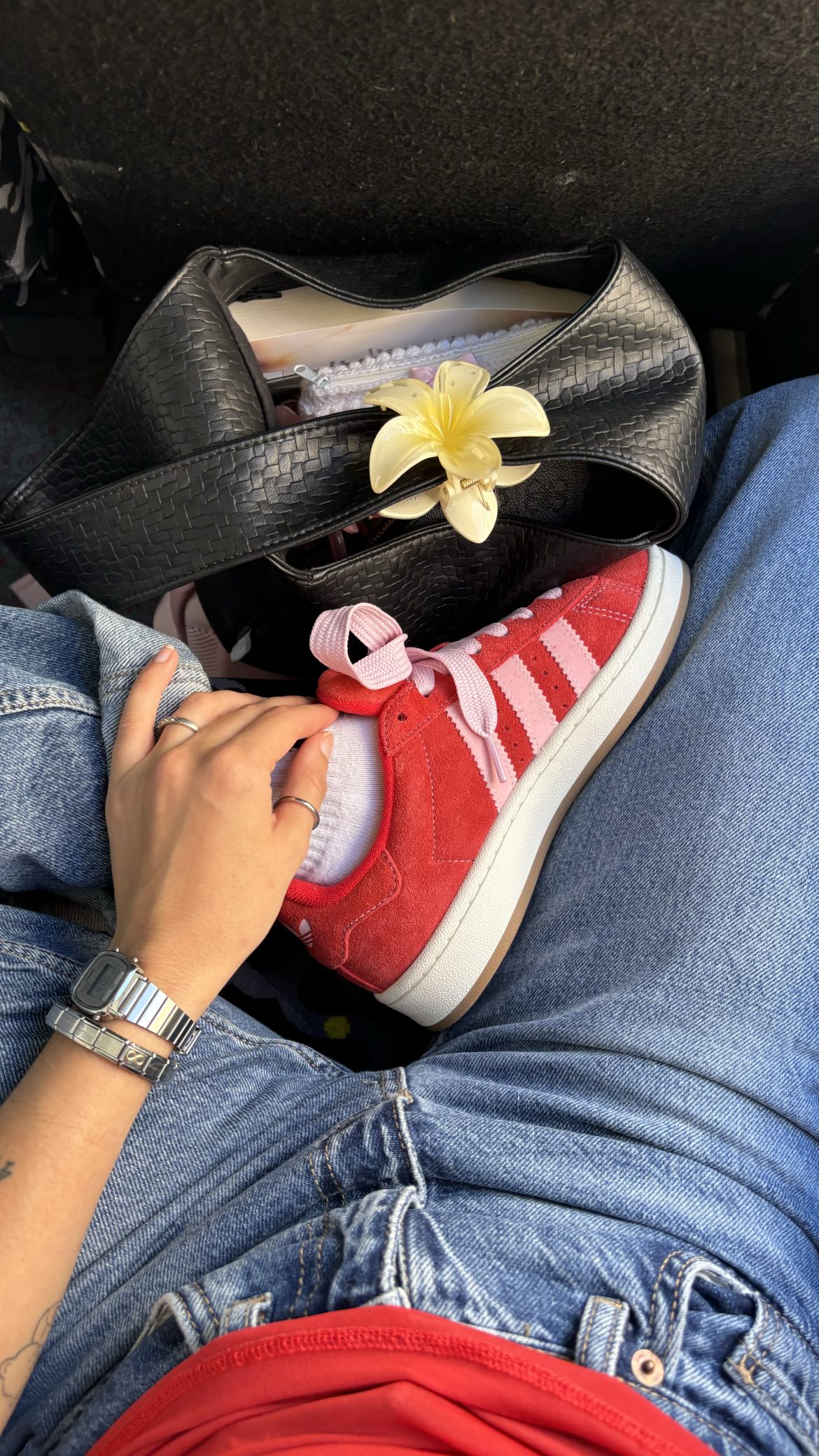Embracing the colourful sneaker trend