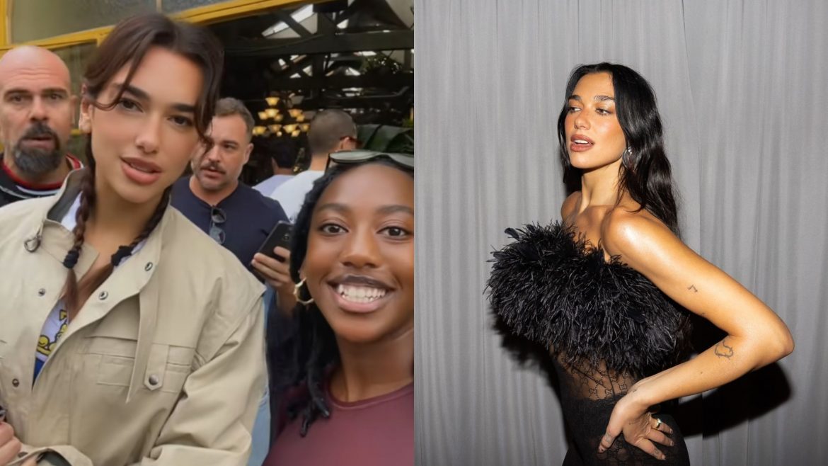 Dua Lipa’s reaction to Cape Town fan’s filtered selfie goes viral