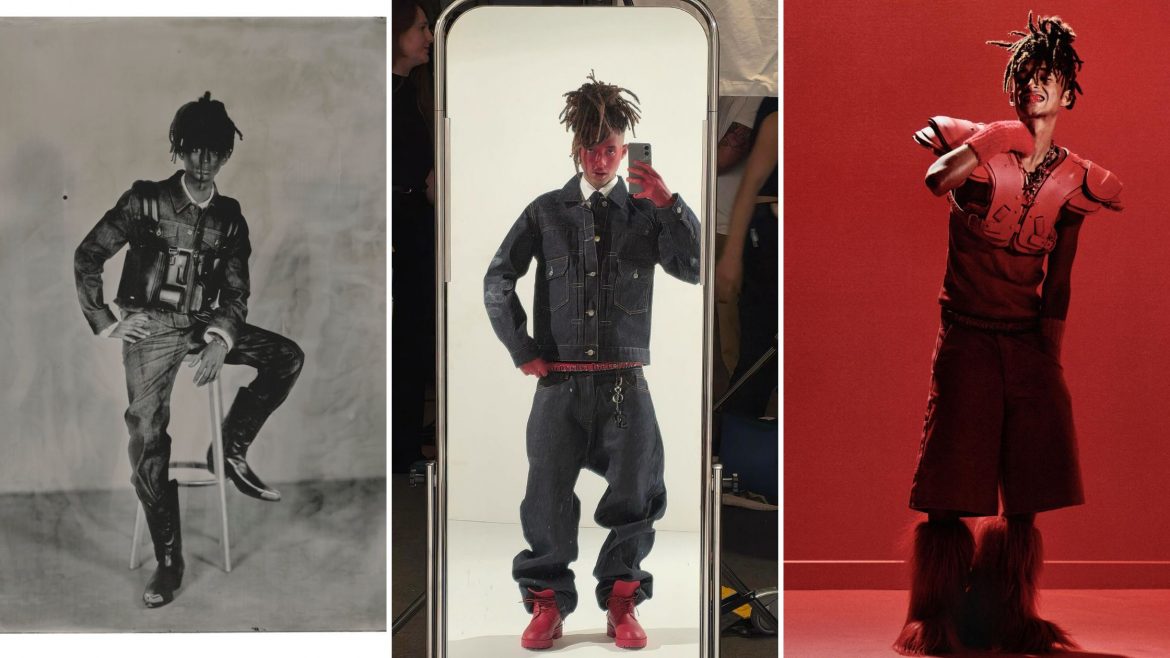 Jaden Smith makes Paris Fashion Week debut as Christian Louboutin’s Men’s creative director