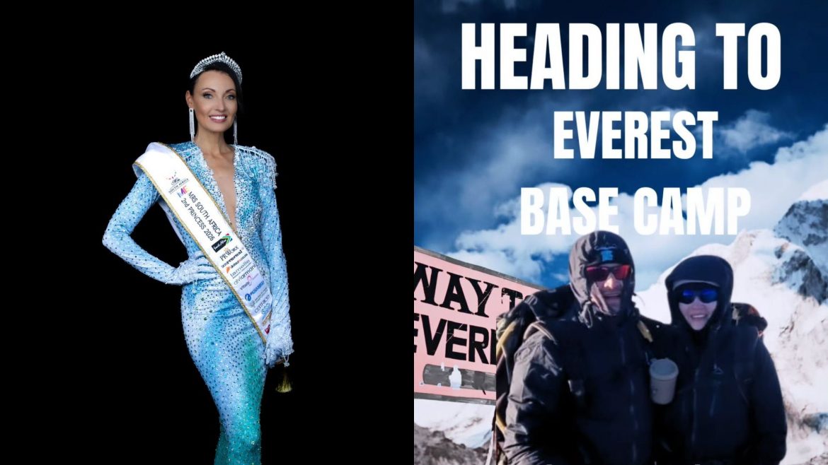 Talitha Oosthuizen heads to Everest Base Camp with South African flag and a mission