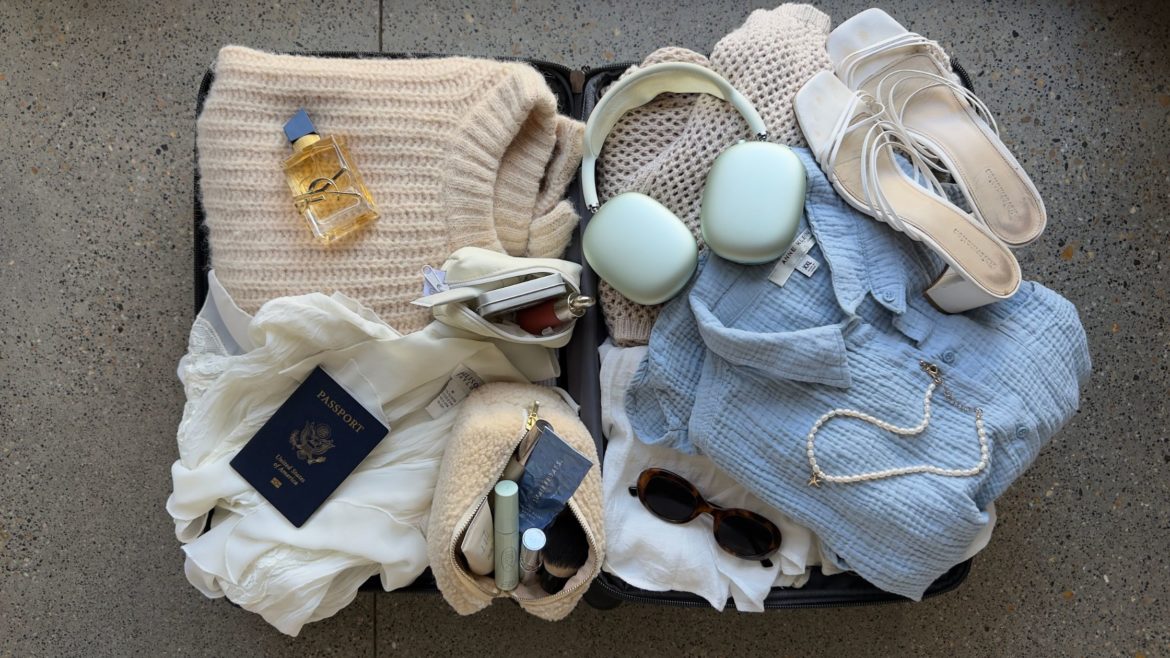 The Sudoku packing method – To optimise space and maximise outfit options