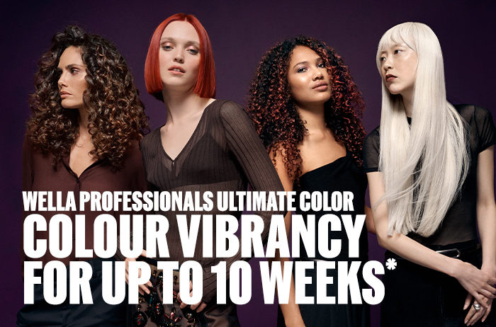 Up to 10 weeks of colour vibrancy with Wella Professionals Ultimate Color