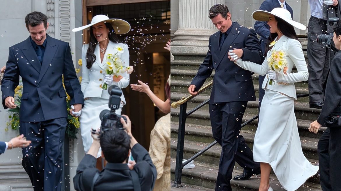 Dua Lipa and Callum Turner marry in London legal ceremony