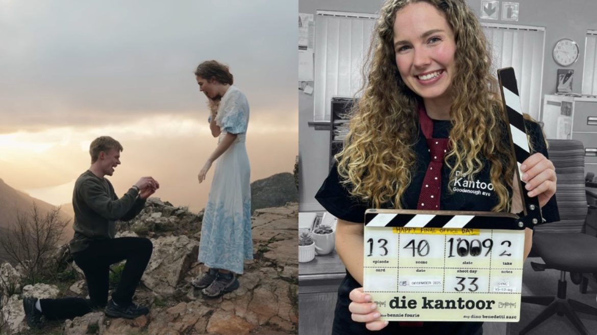 She said yes: ‘Die Kantoor’ star Daniah de Villiers is engaged