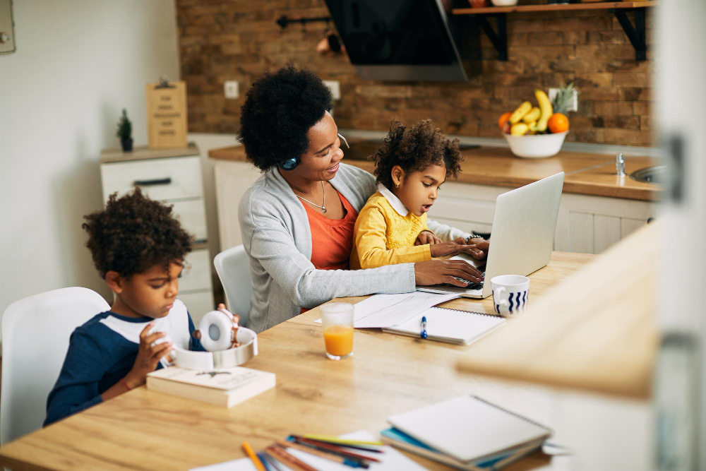 How to survive the school holidays while working from home