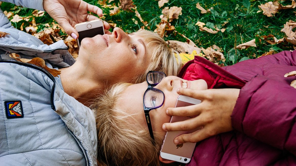 Put that phone down and touch some grass