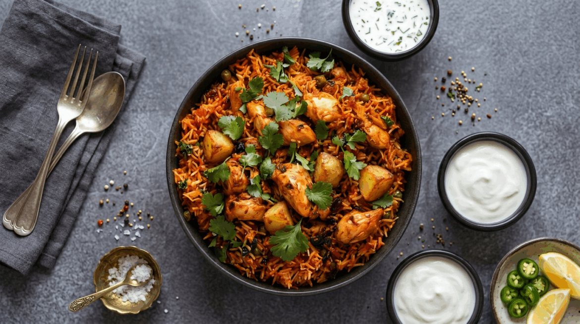How to make easy, flavourful chicken akhni