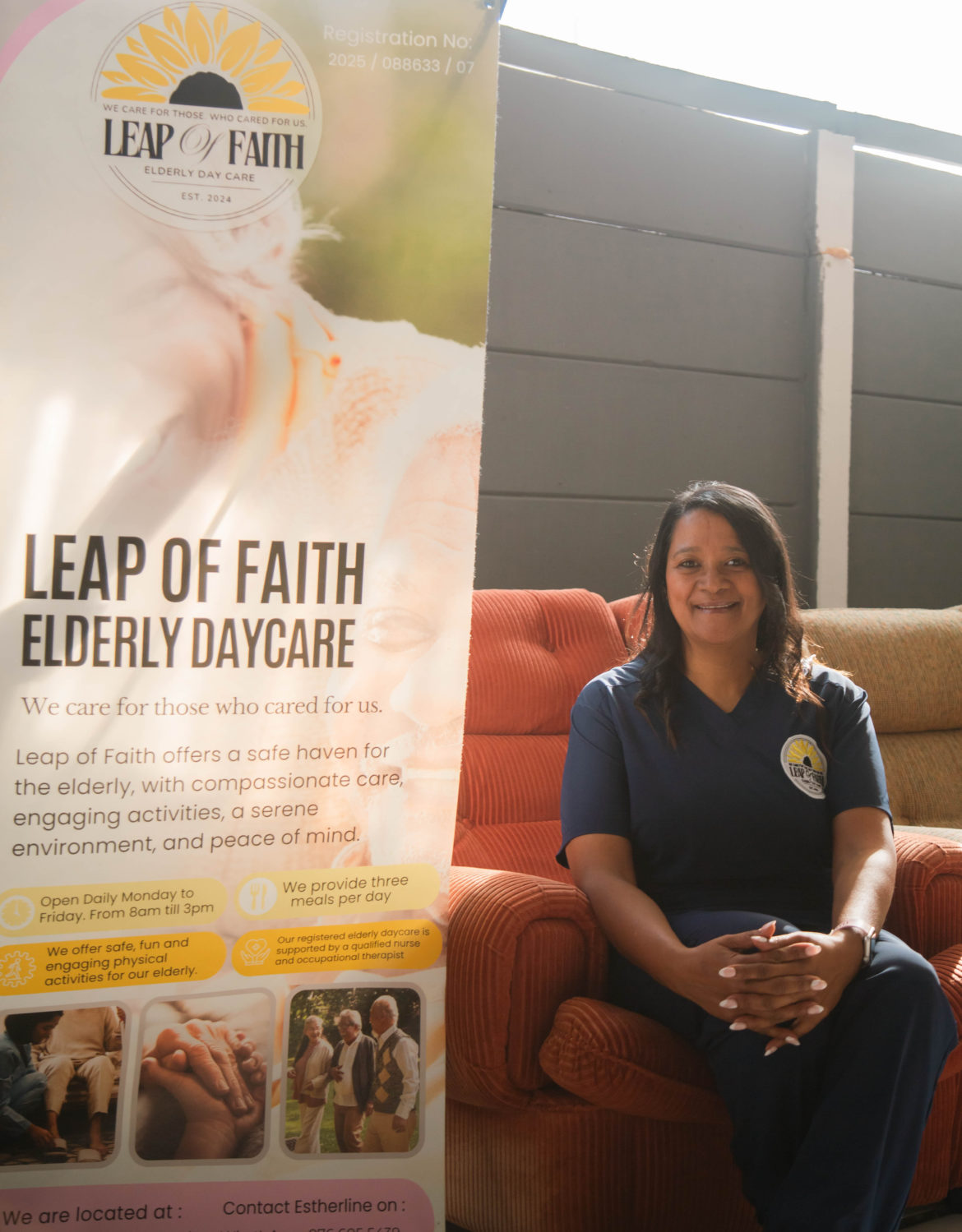 Profile: Estherline Meyer, founder of Leap of Faith Elderly Day Care
