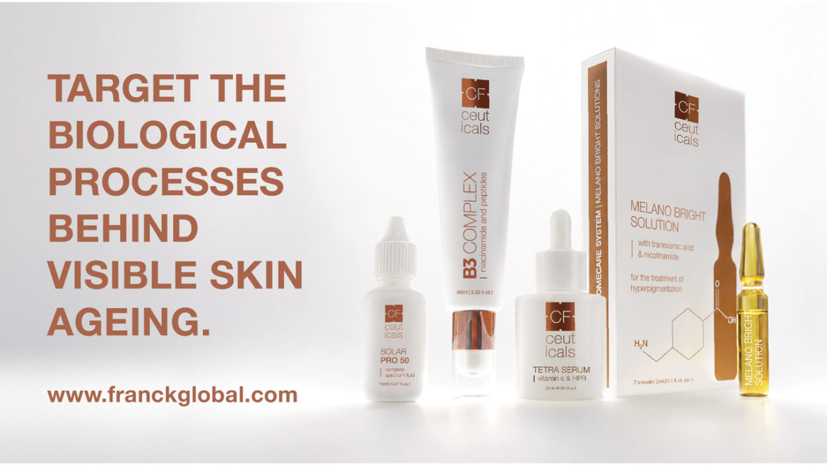 Target the biological processes behind visible skin ageing