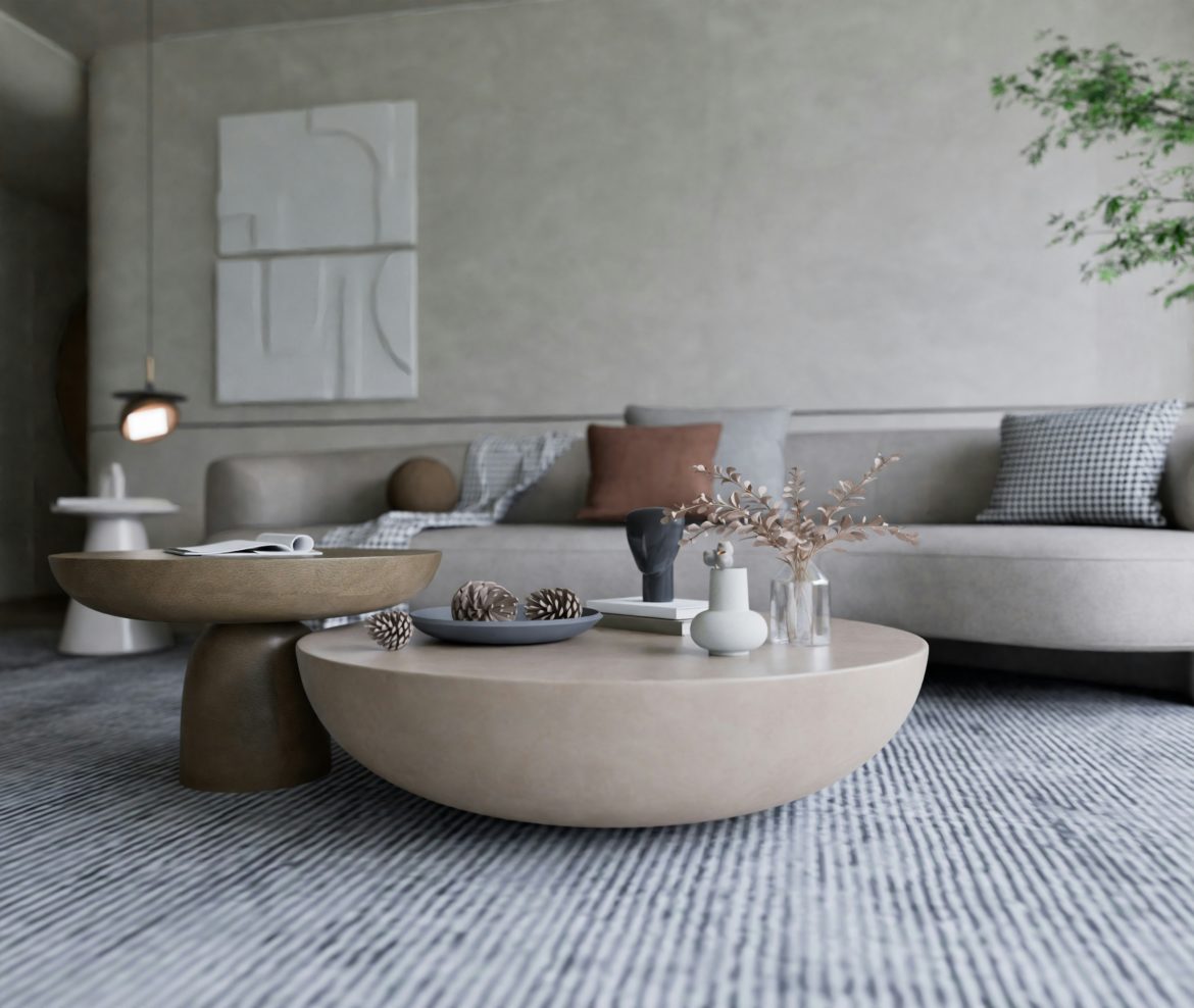 The 3-item rule for a better coffee table